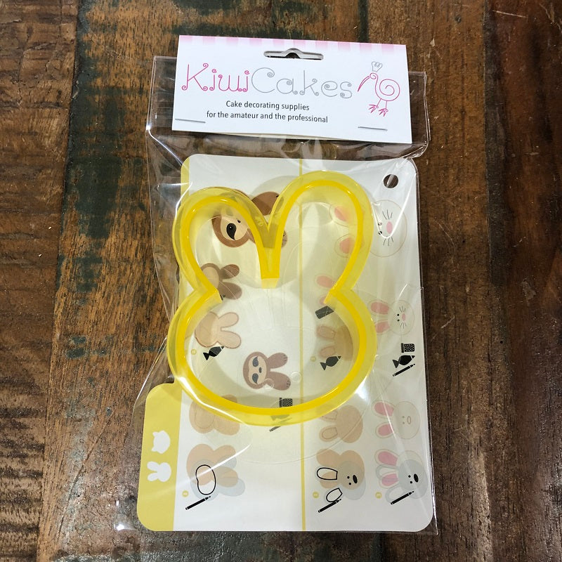 Easter Bunny or Rabbit and Sloth Cookie cutter with matching stencils