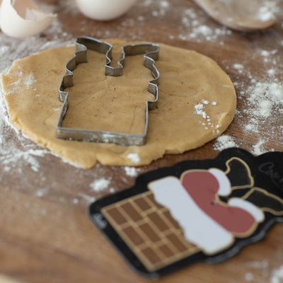 Coo Kie Santa boots Chimney Cookie Cutter