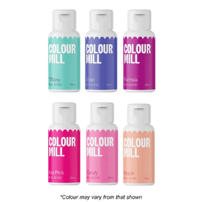 Colour mill oil based food colouring 6 pack Fairytale