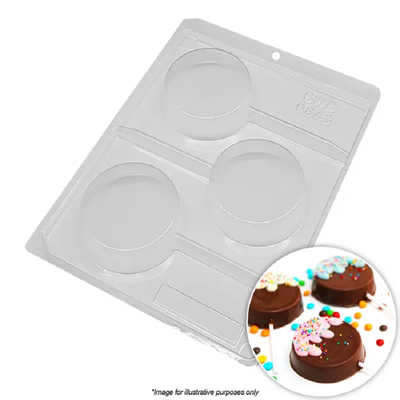 Deep fill round lollipop chocolate mould