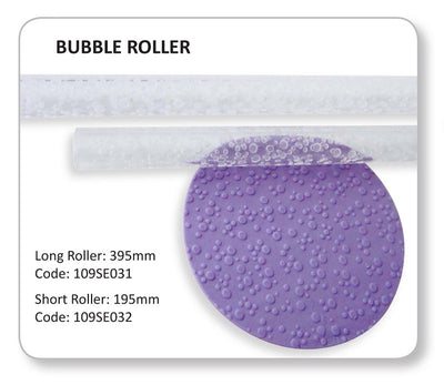 Bubbles dots design imprint impression acrylic rolling pin