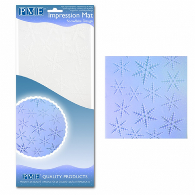 PME impression mat Snowflakes