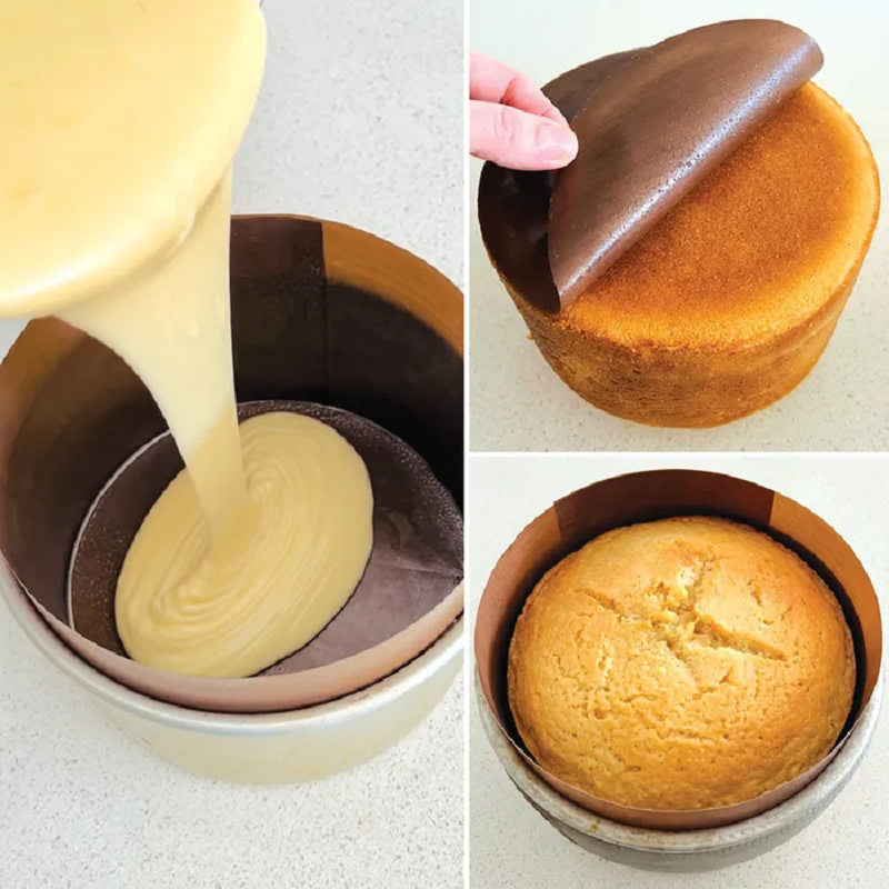 PRO PAN QUICK N CLEAN CAKE PAN Wall LINERS 5 inch high x 2m roll
