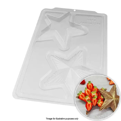 Star shaped box chocolate mould