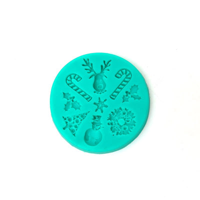Christmas Silicone Icing Moulds