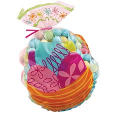 treat bags filled with candy Easter egg design