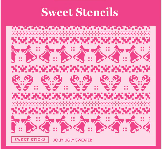 Christmas Themed Stencils Kiwicakes Cake Decorating Supplies Whangarei