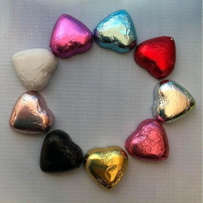 Chocolates & Foil covered hearts Collection Image