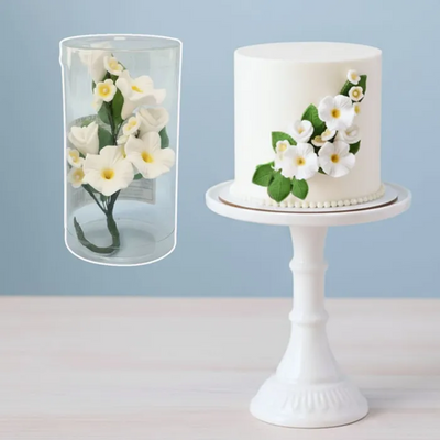 Fresh flowers on cakes Collection Image