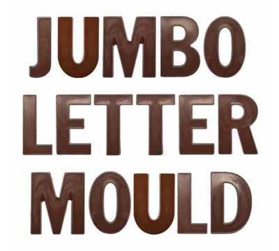 Jumbo Alphabet Letter Chocolate Moulds Collection Image