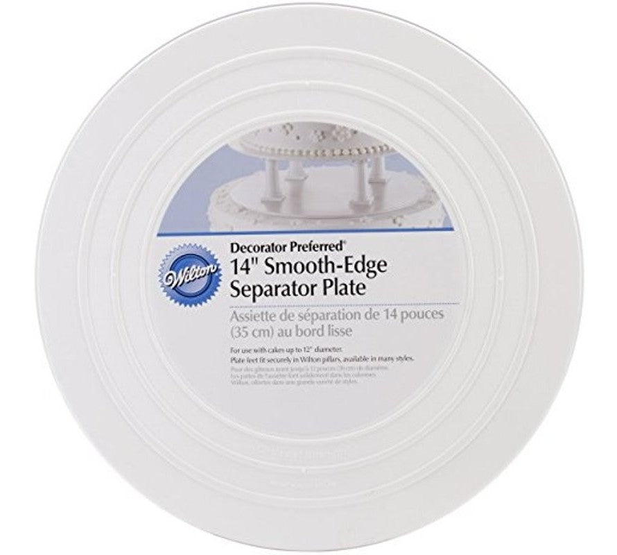 Smooth separator plates Kiwicakes Cake Decorating Supplies Whangarei