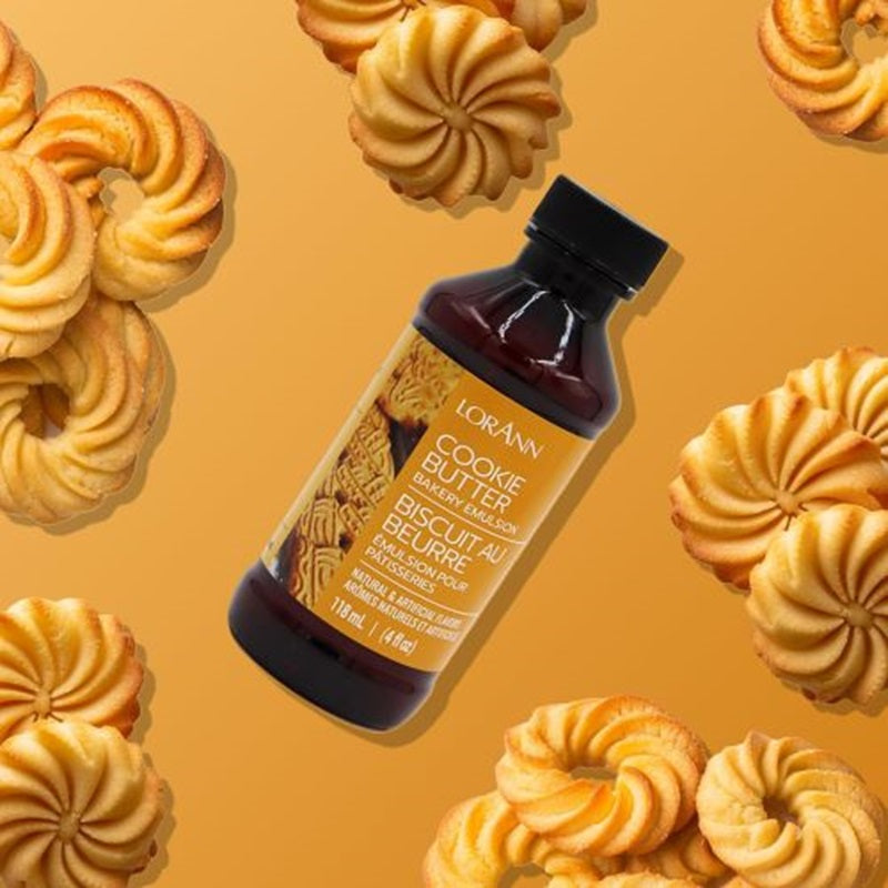 Cookie Butter Emulsion flavouring 4oz 118ml Lorann