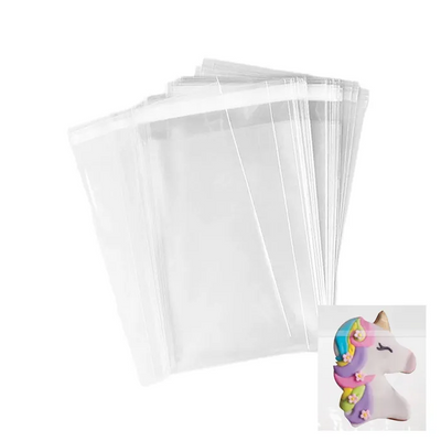 CELLO BAG SELF SEALING 100MM x 150MM Pack of 100