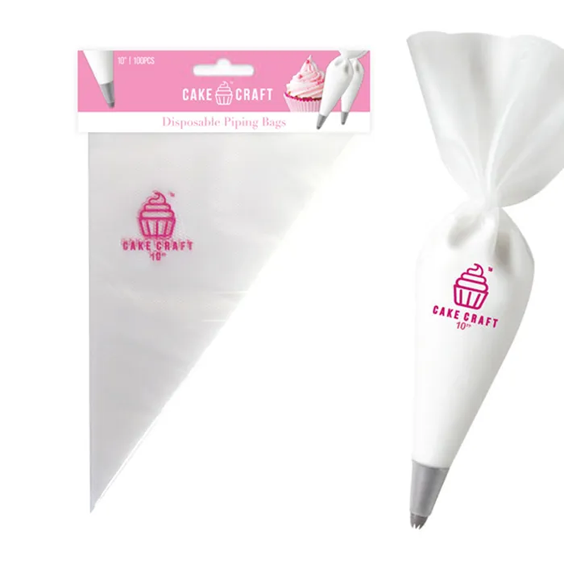 10 inch lightweight disposable decorating icing piping bags 100 pack