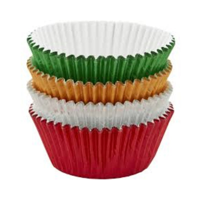 Christmas Foil assortment Standard Cupcake papers set (48)