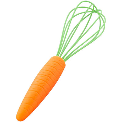 Carrot handle whisk by Wilton