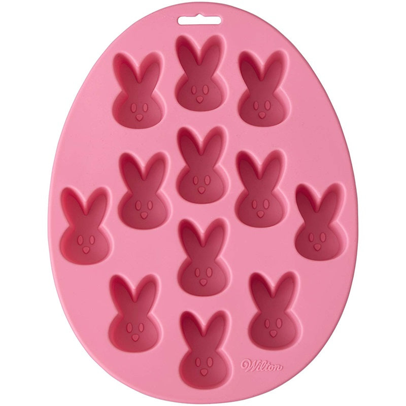 Easter Bunny head silicone mould for chocolates and mini treats