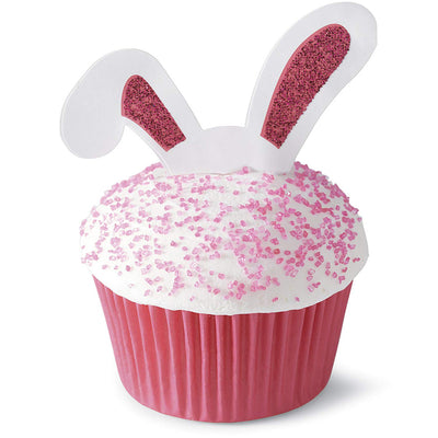 Bunny Ear cupcake topper picks pack of 24
