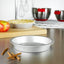 Fat Daddios Pie Pan 10 inch with pie crust apple and cinnamon