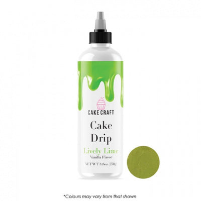 SPECIAL BB 9/4/24 Cake Craft coloured chocolate Cake drip 250g Lively lime Green (ONE ONLY)