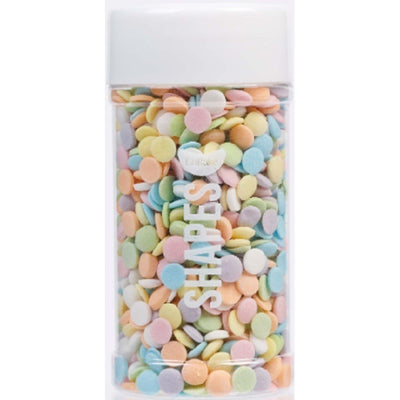 SPECIAL B/B 4/24 Pastel Rainbow confetti 5mm sprinkles by GoBake