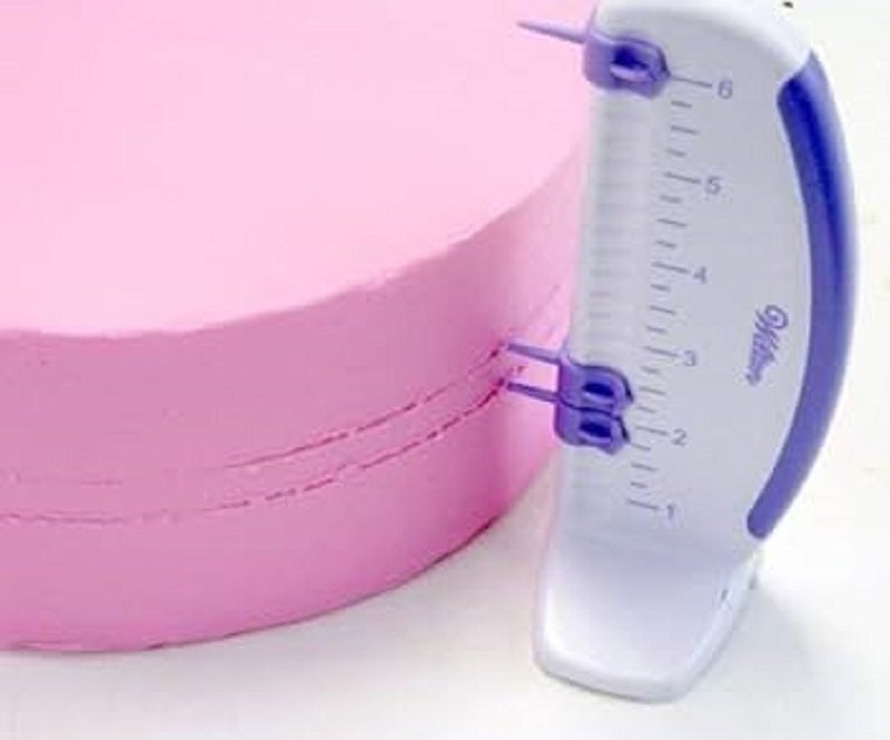 Cake marker by Wilton evenly space around your cake with ease