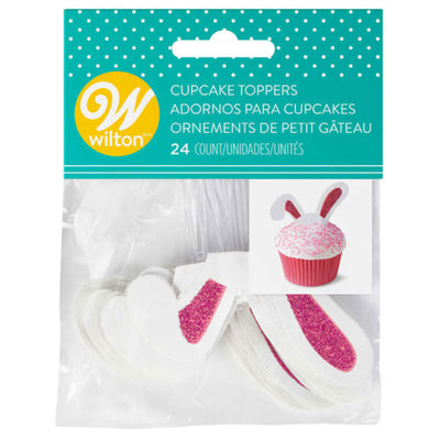 Bunny Ear cupcake topper picks pack of 24