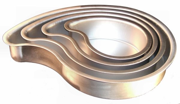 ON SPECIAL Comma or paisley cake pan 8 inch Fat Daddios - Kiwicakes