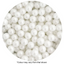 8mm sugar pearls Pearlised shimmer White 60g