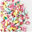 Sprinkle blend medley with pastel ice cream cones, shimmering pearls, rods, confetti and mini beads in soft pink, mint, lemon, lilac and cream