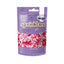 Arcoiris sweetheart sprinkle sin retail packaging Heart shaped sprinkles, with pink sugar pearls and white and pink jimmies