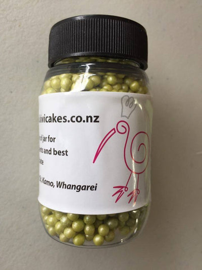 SPECIAL B/B 5/24 Sugar Pearls Sea Green Lustre 4 to 5mm