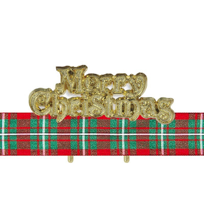 McGregor Tartan Ribbon and Merry Christmas plaque cake decorating kit