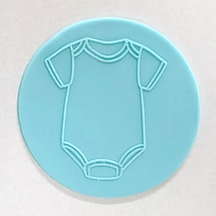 Debosser fondant embosser Baby Onesie