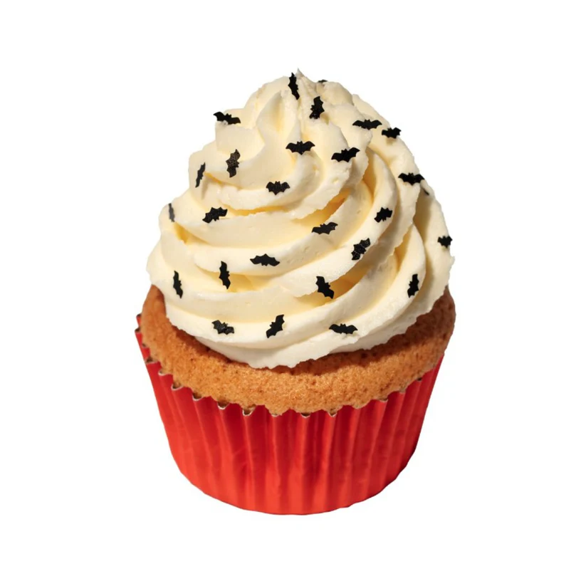 Edible glitter shapes Black Bats by PME