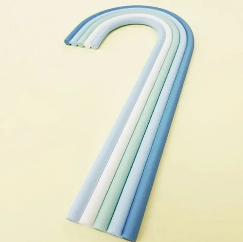 Blue Rainbow cake topper