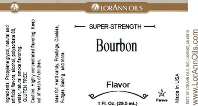 Lorann Oils flavouring 1oz 29.5ml Bourbon