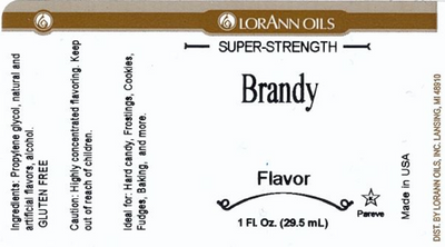 Lorann Oils flavouring 1oz 29.5ml Brandy