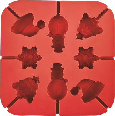 Christmas silicone lollipop mould