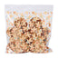 Bag of gingerbread men cookies packaged in the PME resealable gingerbread man pattern treat bags