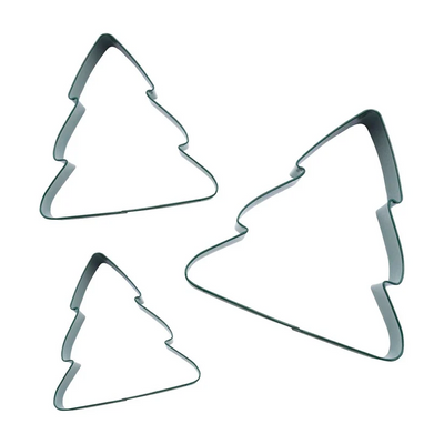 Christmas Tree Nesting set 3 cookie cutters by PME