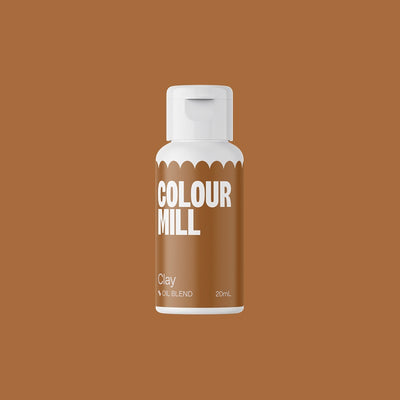 clay colour mill oil based colouring bottle