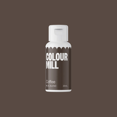 Coffee oil based food colouring bottle