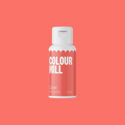 Colour Mill oil based colouring coral bottle