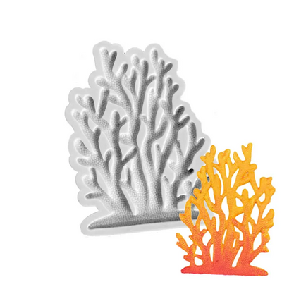 Coral branch silicone mould