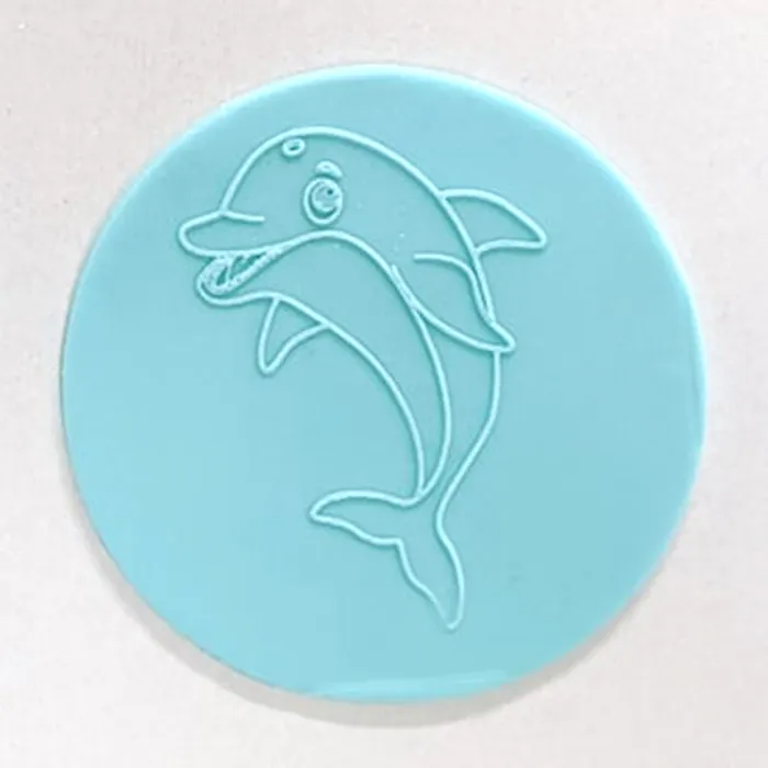 Debosser fondant embosser Dolphin