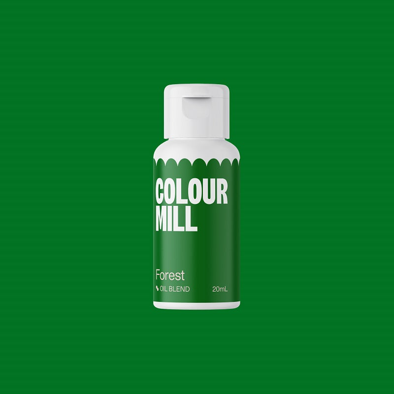 Forest green colour mill bottle