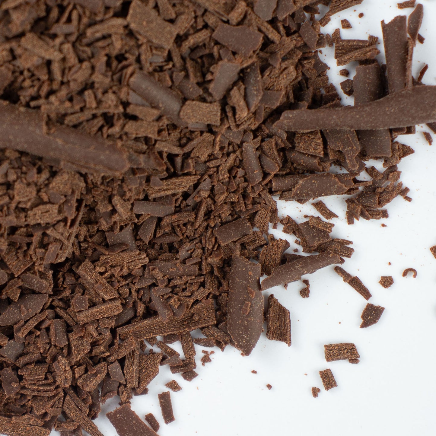 dark chocolate shavings