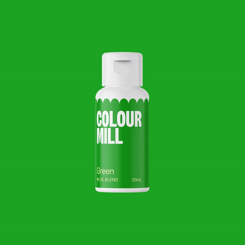 green colour mill bottle