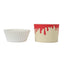 Dripping blood straight sided cupcake papers baking cups